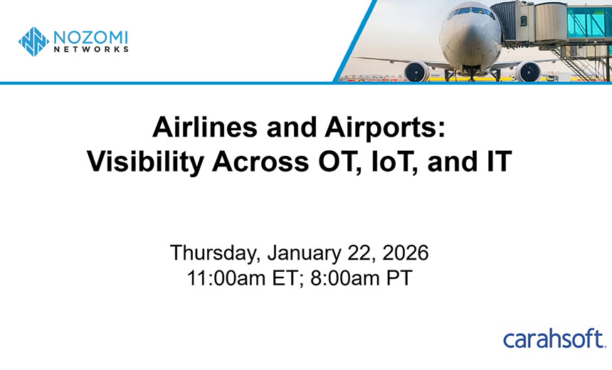 Airlines and Airports: Visibility Across OT, IoT, and IT