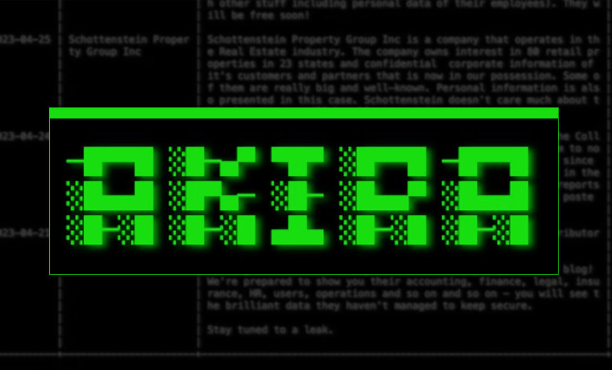 Feds, AHA Warn Health Sector of Evolving Akira Threat, Again