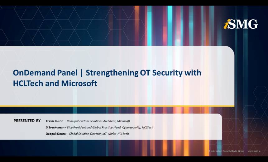 OnDemand Panel | Strengthening OT Security with HCLTech and Microsoft