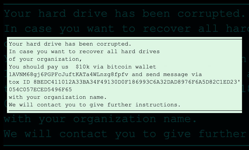 Whispergate Ransom Note Teardown: Fake Ransomware Targeting Ukrainian Government