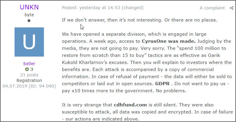 Solinst Ransomware Maze Ransomware Gang Dumps Purported Victim List