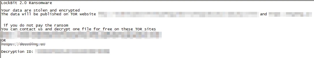 Ransomware: LockBit 2.0 Borrows Ryuk and Egregor's Tricks
