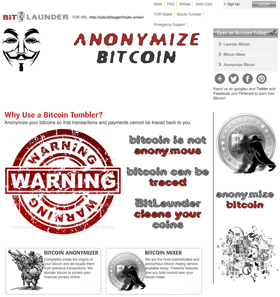 Money Laundering Cryptomixer Services Market to Criminals