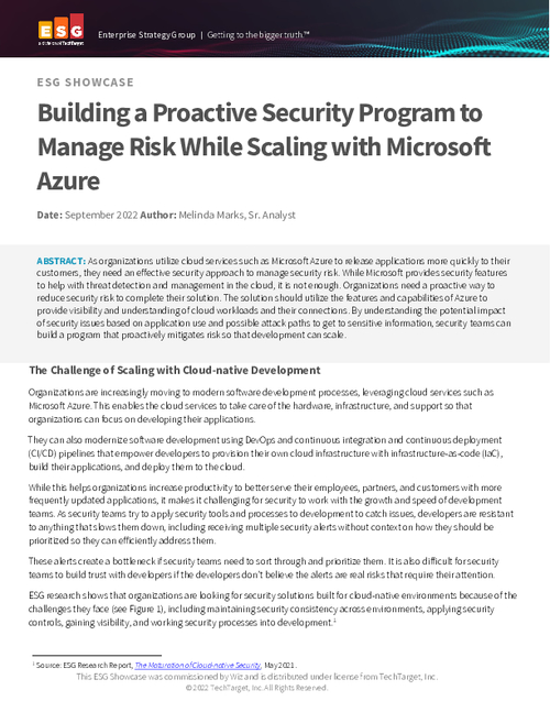 Building a Proactive Security Program to Manage Risk While Scaling with ...