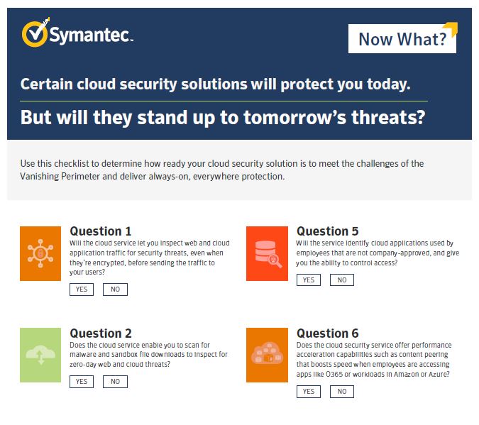Cloud Security Solutions Checklist: Which Will Stand Up to Tomorrow's ...