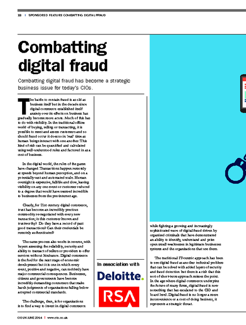 Combating Digital Fraud - BankInfoSecurity