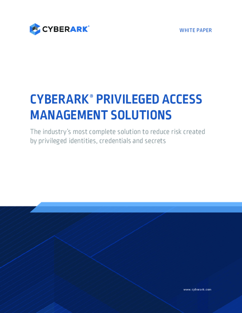 CyberArk Privileged Access Management Solutions