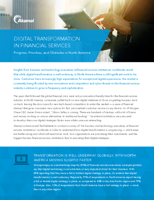 Digital Transformation in Financial Services - BankInfoSecurity