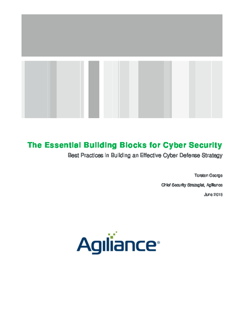 Security Program Building Blocks The Essential Building Blocks for Cyber Security