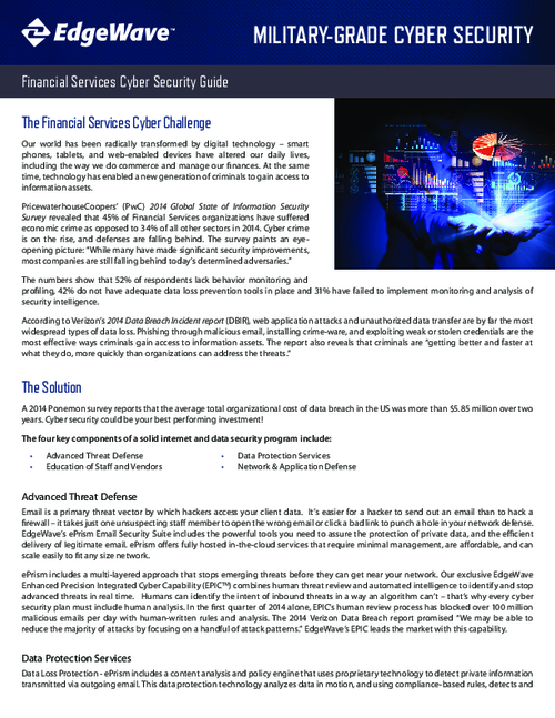 Financial Services CyberSecurity Guide - BankInfoSecurity