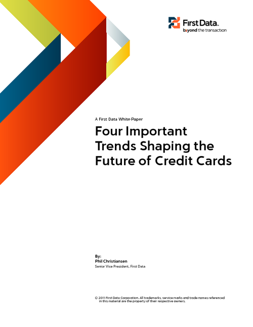 Four Important Trends Shaping the Future of Credit Cards