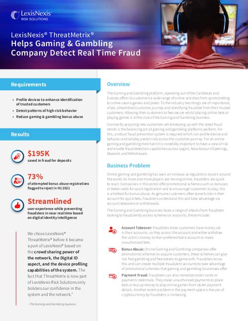 Fraudulent Raffle Gaming & Gambling: Real Time Fraud Detection - BankInfoSecurity