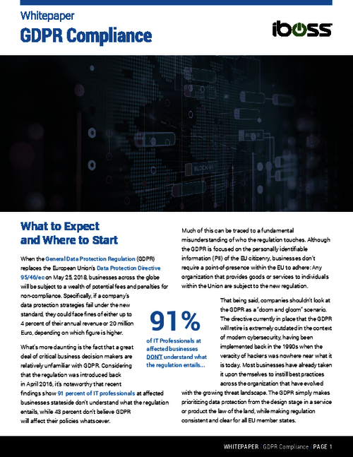 The Roadmap to GDPR Compliance - BankInfoSecurity