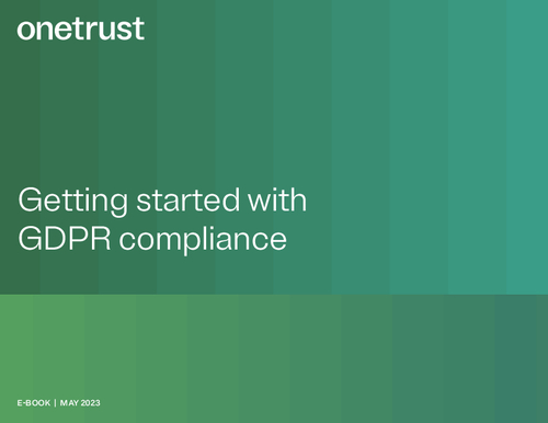 Getting Started with GDPR Compliance