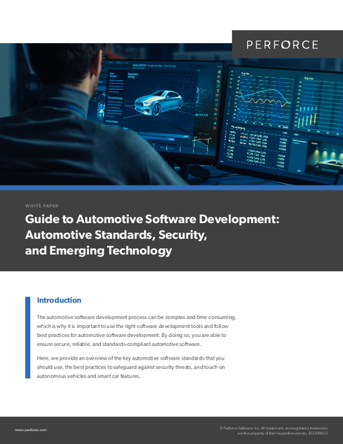 Guide to Automotive Software Development: Standards, Security ...