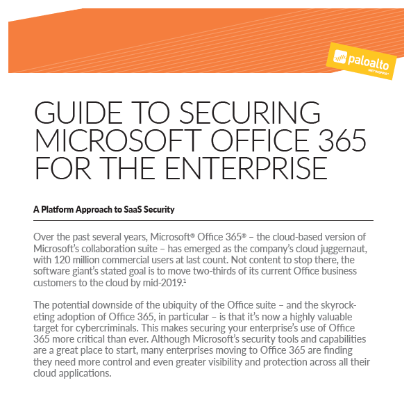 Guide to Securing Microsoft Office 365 for the Enterprise