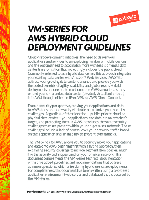Guidelines for AWS Hybrid Cloud Deployments - BankInfoSecurity