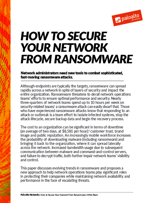 How to Secure your Network from Ransomware - BankInfoSecurity