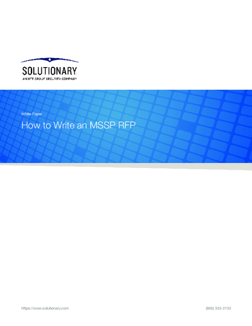Msu Rfp How To Write An MSSP RFP - BankInfoSecurity