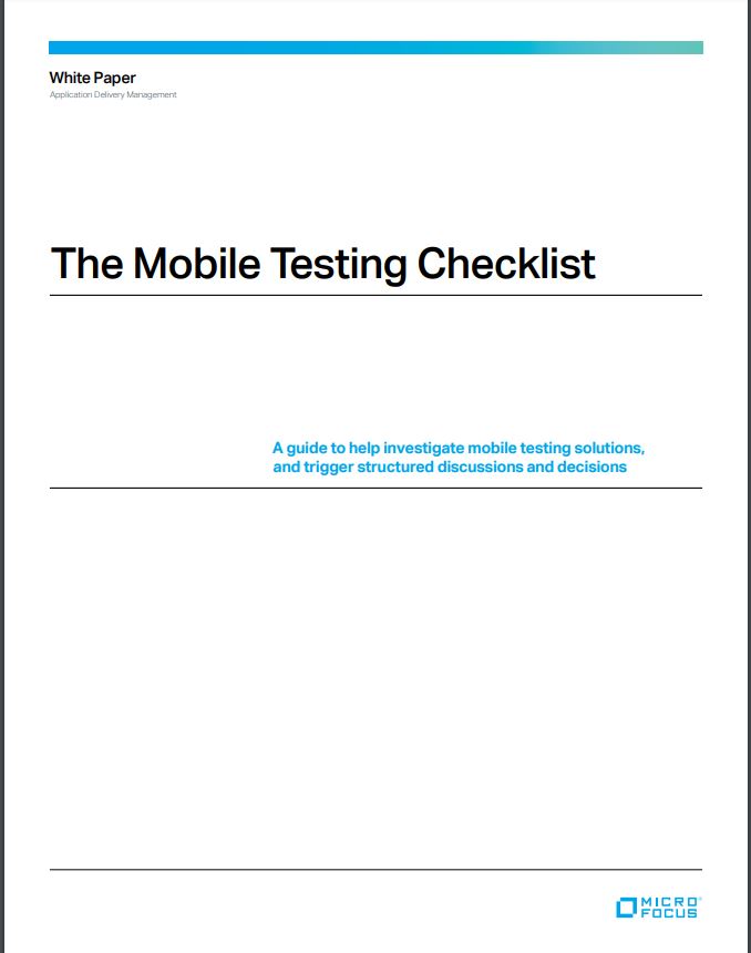 The Mobile Testing Checklist - BankInfoSecurity