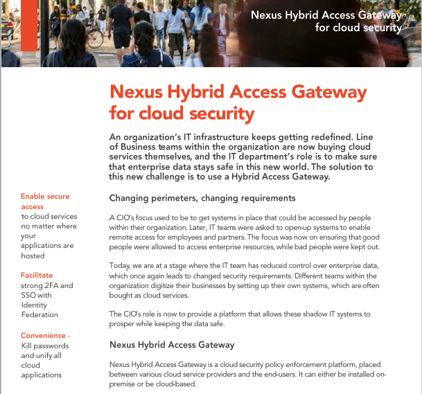 Policy Based Cloud Security Solution For The Enterprise
