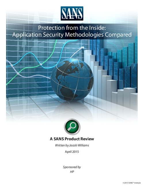 SANS Protection from the Inside: Application Security Methodologies ...