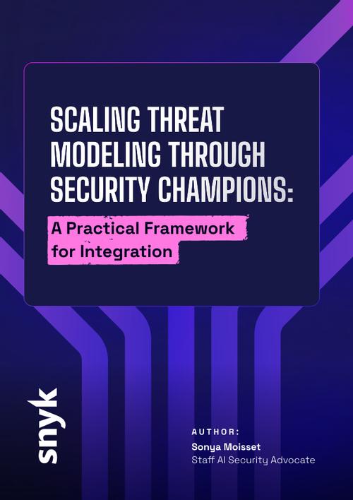 Scaling Threat Modeling Through Security Champions
