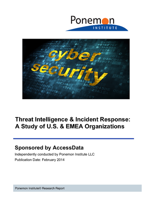 Threat Intelligence and Incident Response: A Study of U.S. and EMEA ...