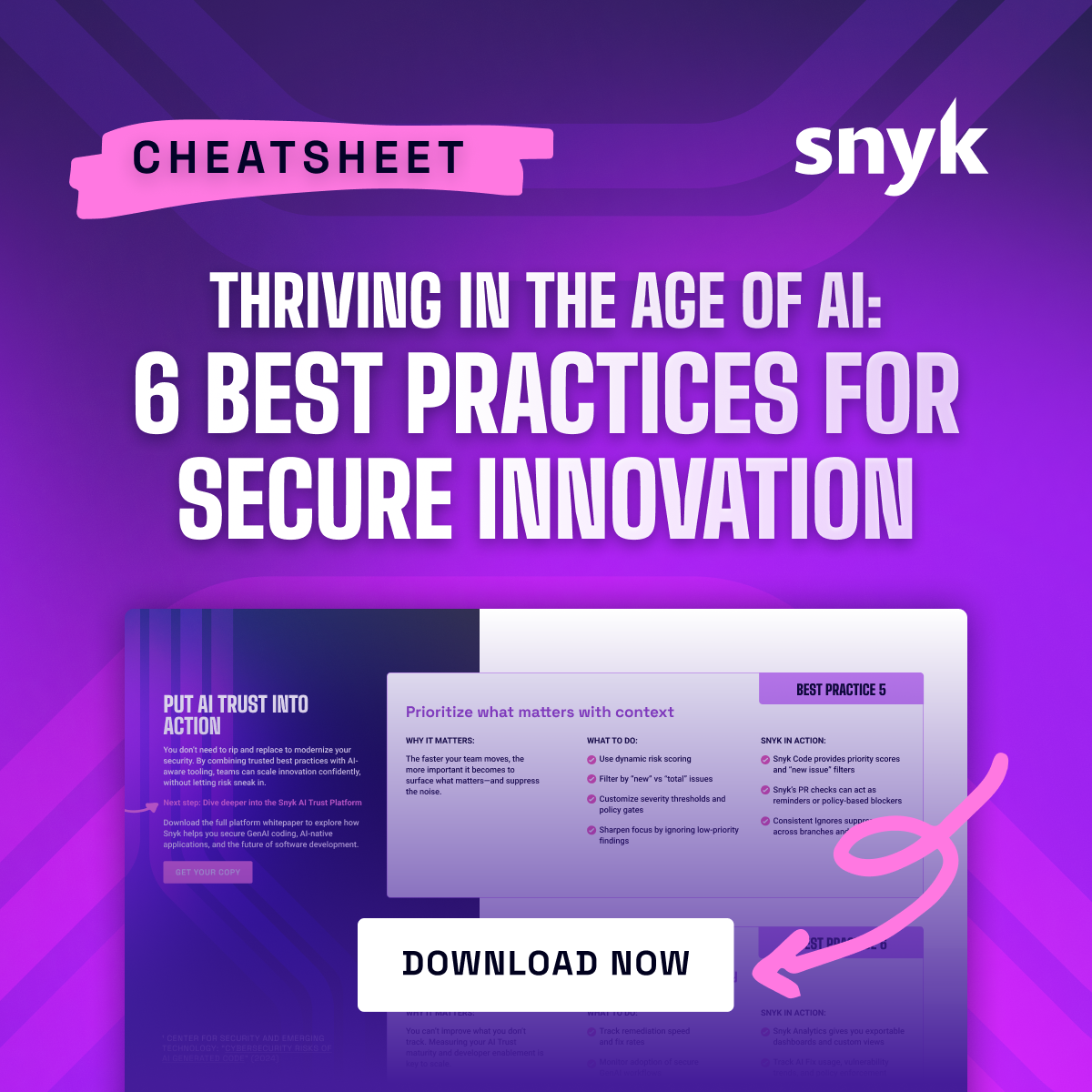 Thriving in the Age of AI: 6 Best Practices for Secure Innovation