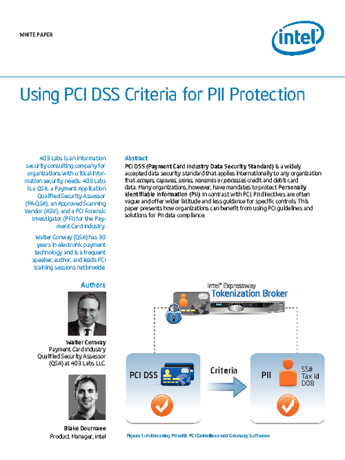 Using PCI DSS Criteria for PII Protection - BankInfoSecurity